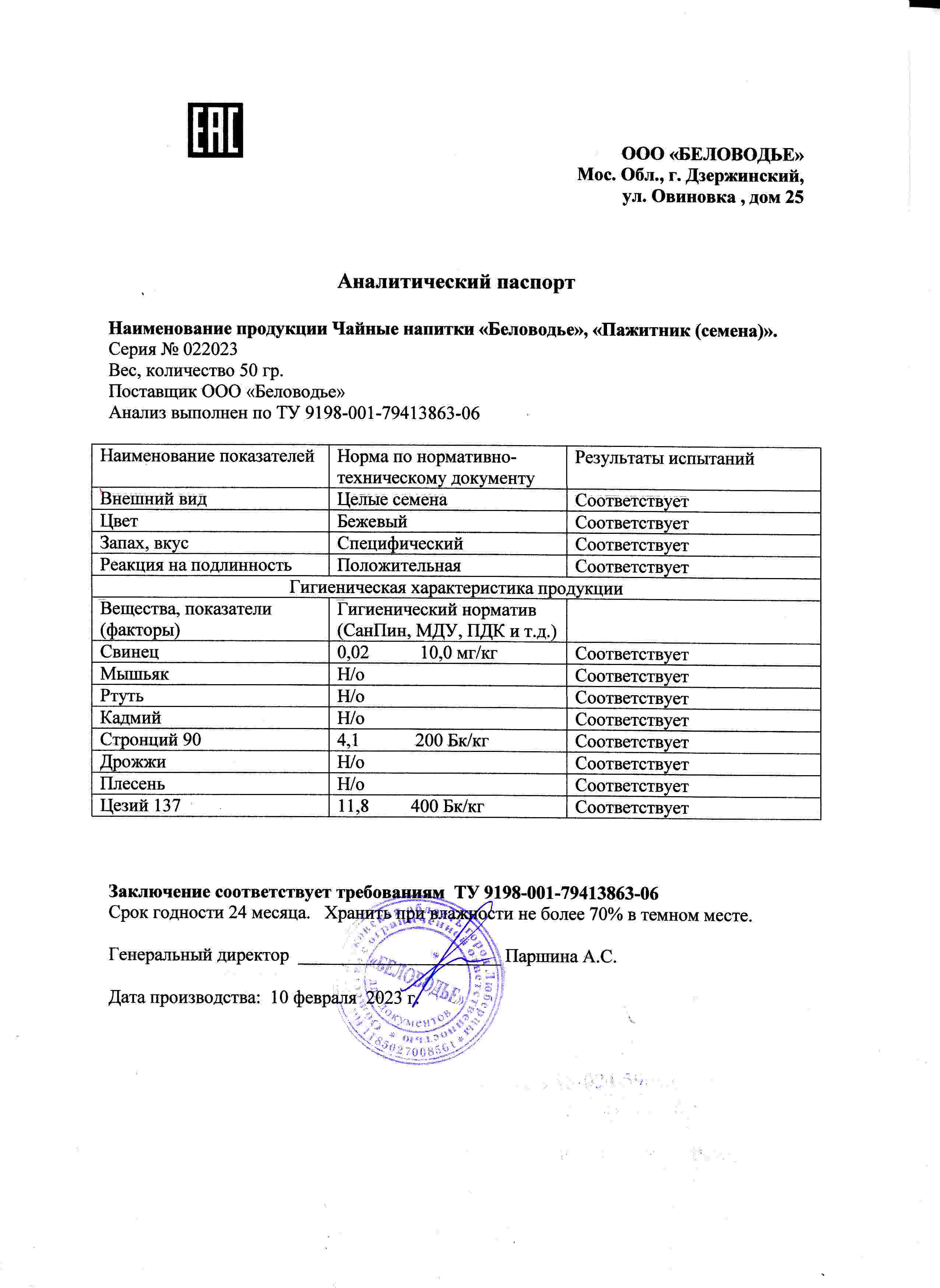 Паспорт №022023